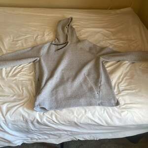 Old Navy At Ease Hoodie Heathered Light Grey